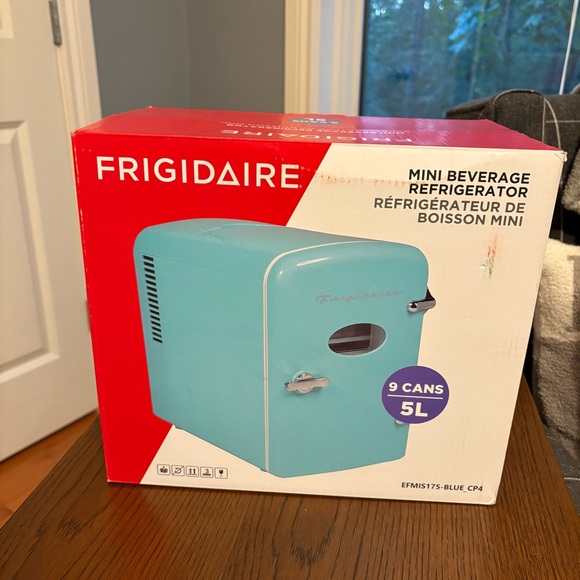 Frigidaire Mini Beverage Refrigerator - Blue - Picture 1 of 3